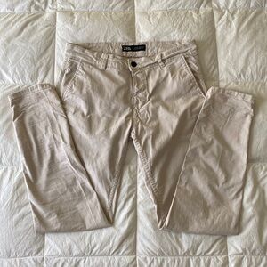 Zara Chino Pants | Size: 31 | Color: Light Beige